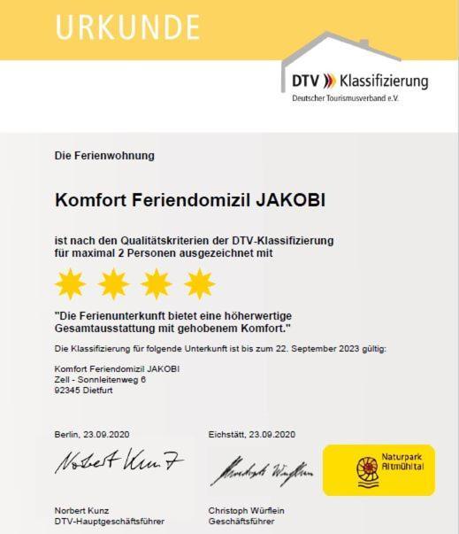 Komfort Feriendomizil Jakobi Дитфурт Экстерьер фото